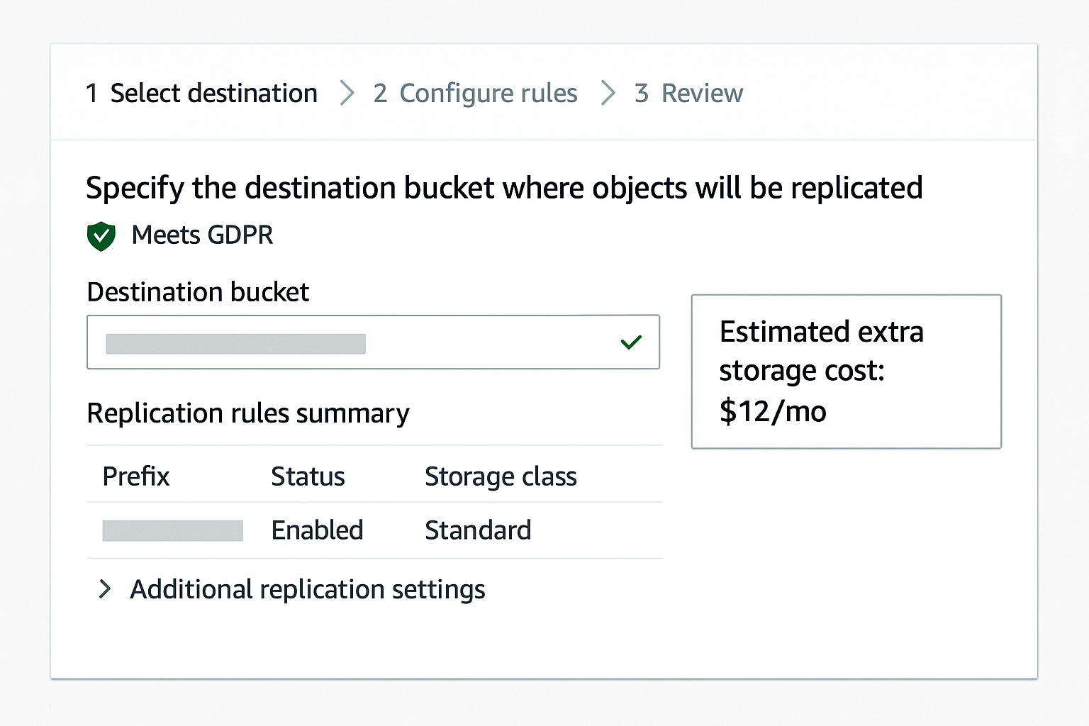 Screenshot of documentation